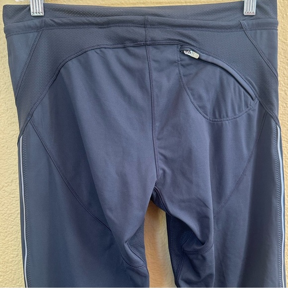 Adidas X Stella McCartney “Run 3/4 Tights In Dark Slate Medium New With Tags! - Picture 4 of 10